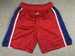 NBA Philadelphia 76ers just don shorts Rouge